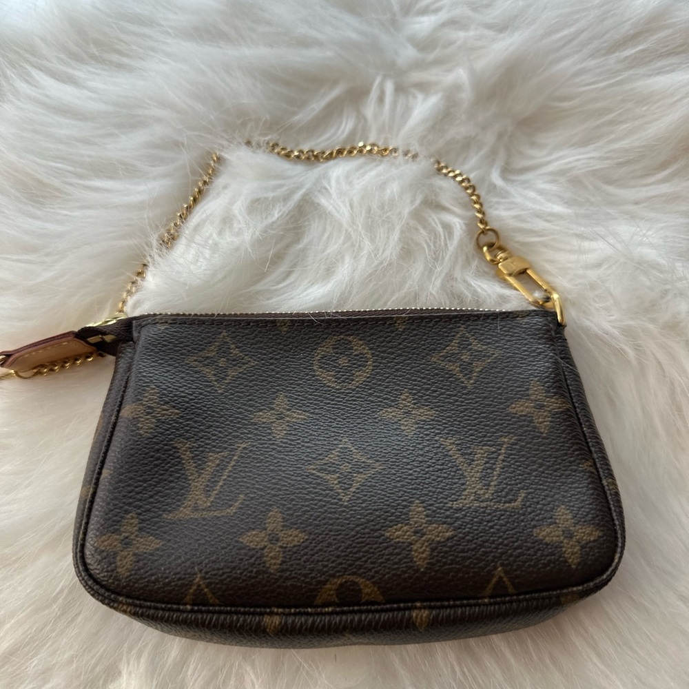 Louis Vuitton Brown Monogram mini pochette